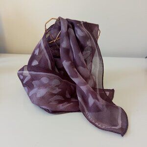 Vintage Ellen Tracy Silk Scarf